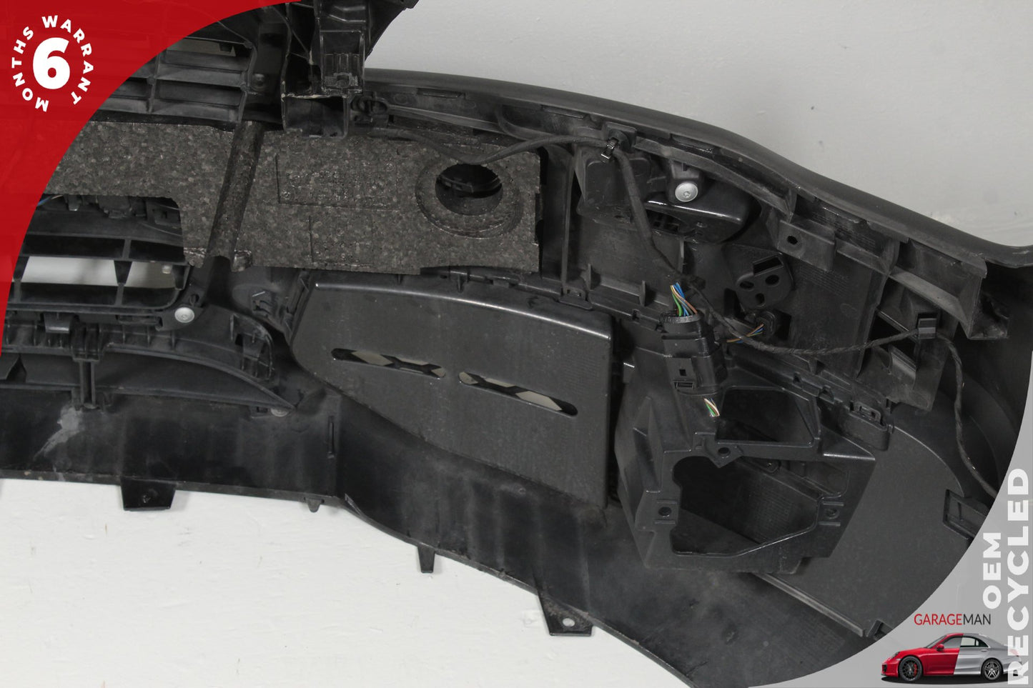 2012-2015 Audi A7 4G Sedan Front Bumper Cover 4G8807065AH Phantom Black Pearl OEM