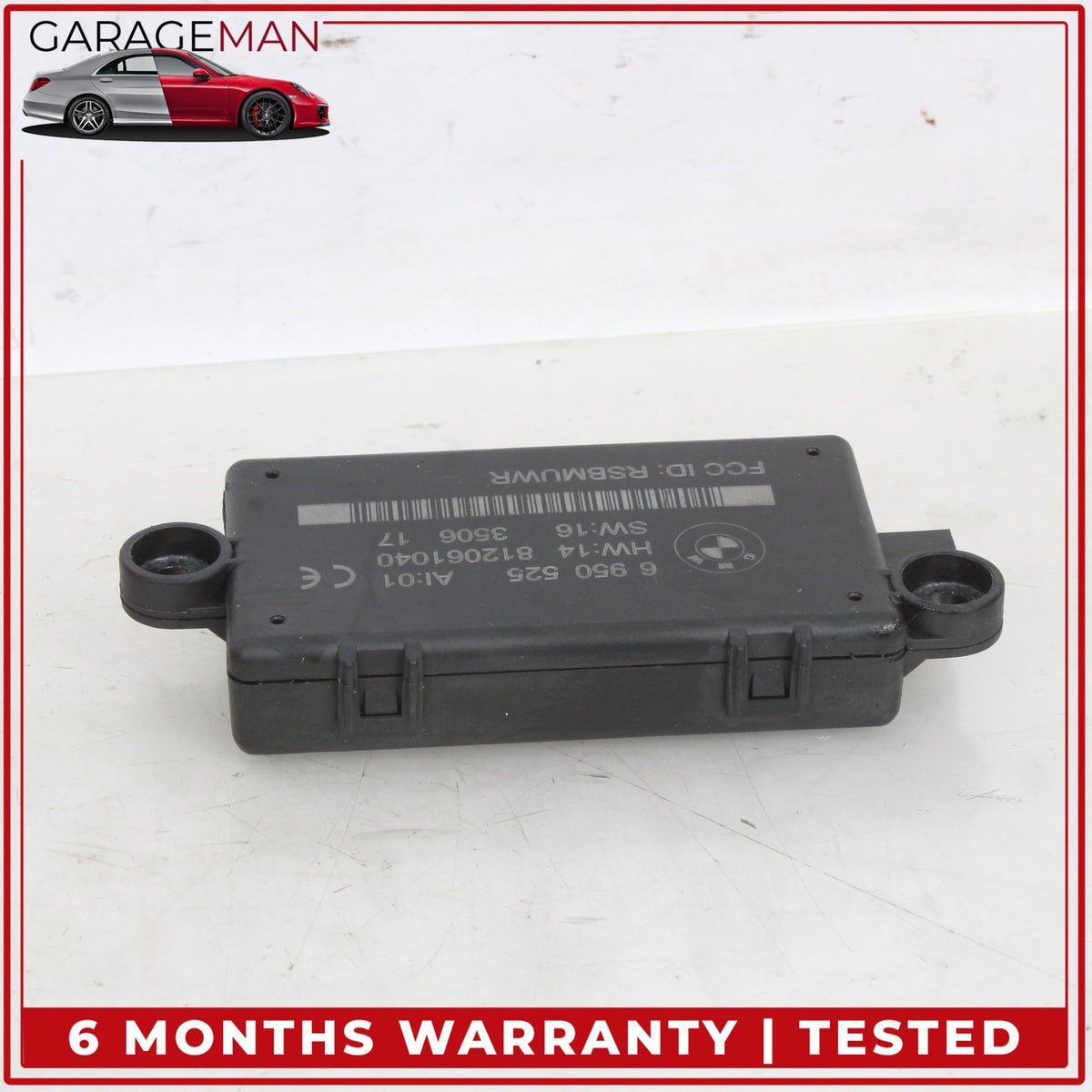 2004-2010 BMW 650i E64 DWA Alarm System Control Module Set of 2 6950525 OEM