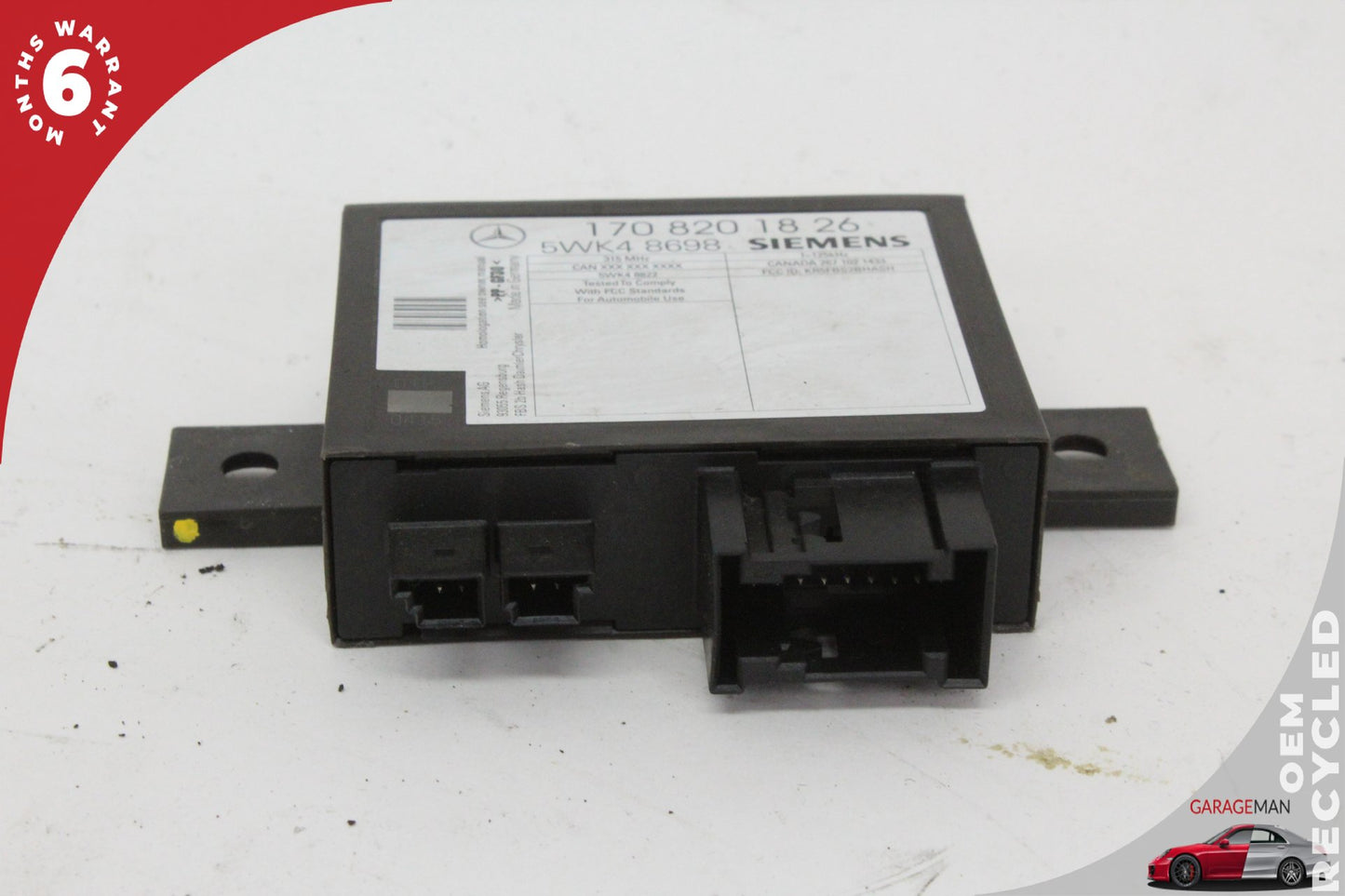 2001-2004 Mercedes SLK230 R170 Ignition Switch Trunk Door Lock Set 1708201826