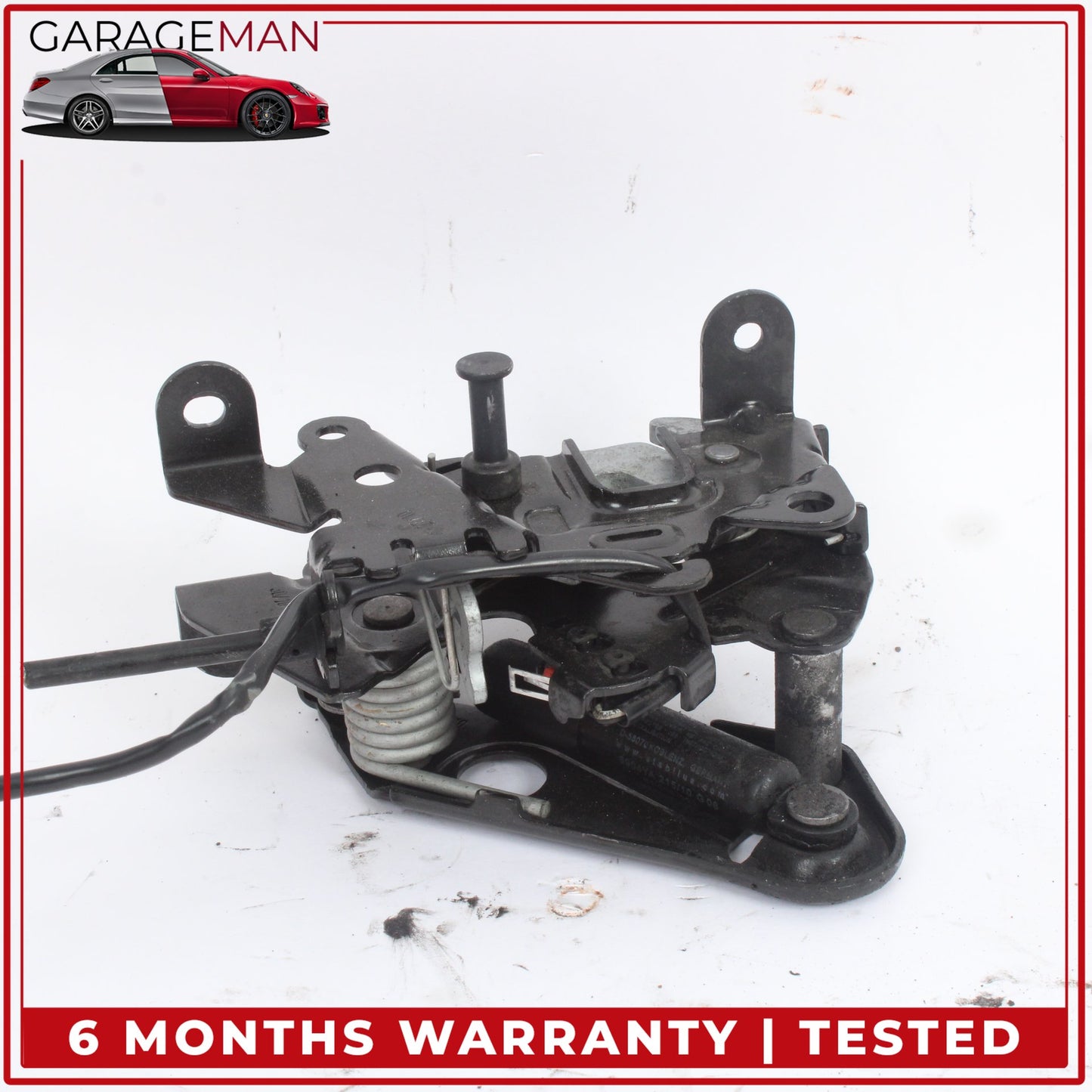 2011-2016 BMW 528i F10 Hood Bonnet Left Lock Latch Actuator w/ Bracket 7206453