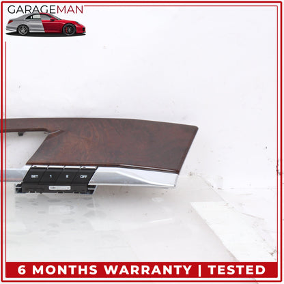 2010-2016 Porsche Panamera 970 Front and Rear Door Trim Cover Panel Wood Set OEM