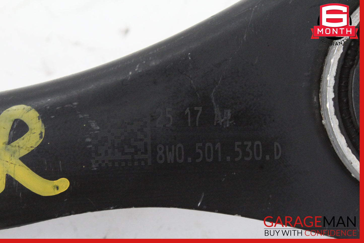2017-2024 Audi A4 Rear Right Passenger Side Tie Rod Control Arm 8W0501530D OEM