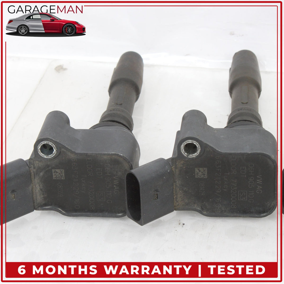2015-2024 Porsche Macan Cayenne Audi A3 A4 A5 Q7 Ignition Coils Set of 4 OEM