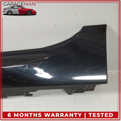 2013-2019 BMW 650i 640i F06 Left Side Skirt Rocker Panel Black 8052655 OEM