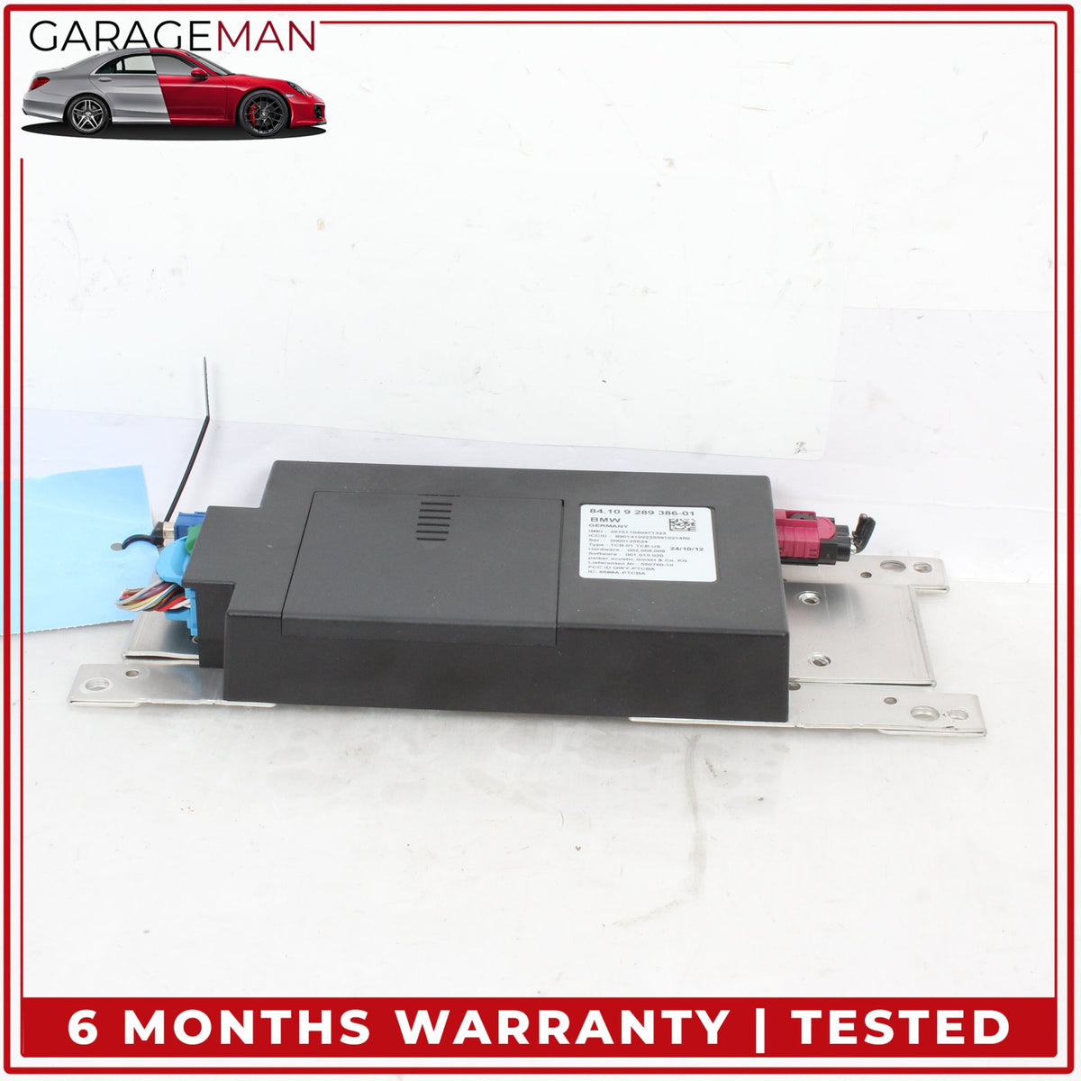 2009-2015 BMW 740i F01 Telematics Communication Control Module Unit 9289386 OEM
