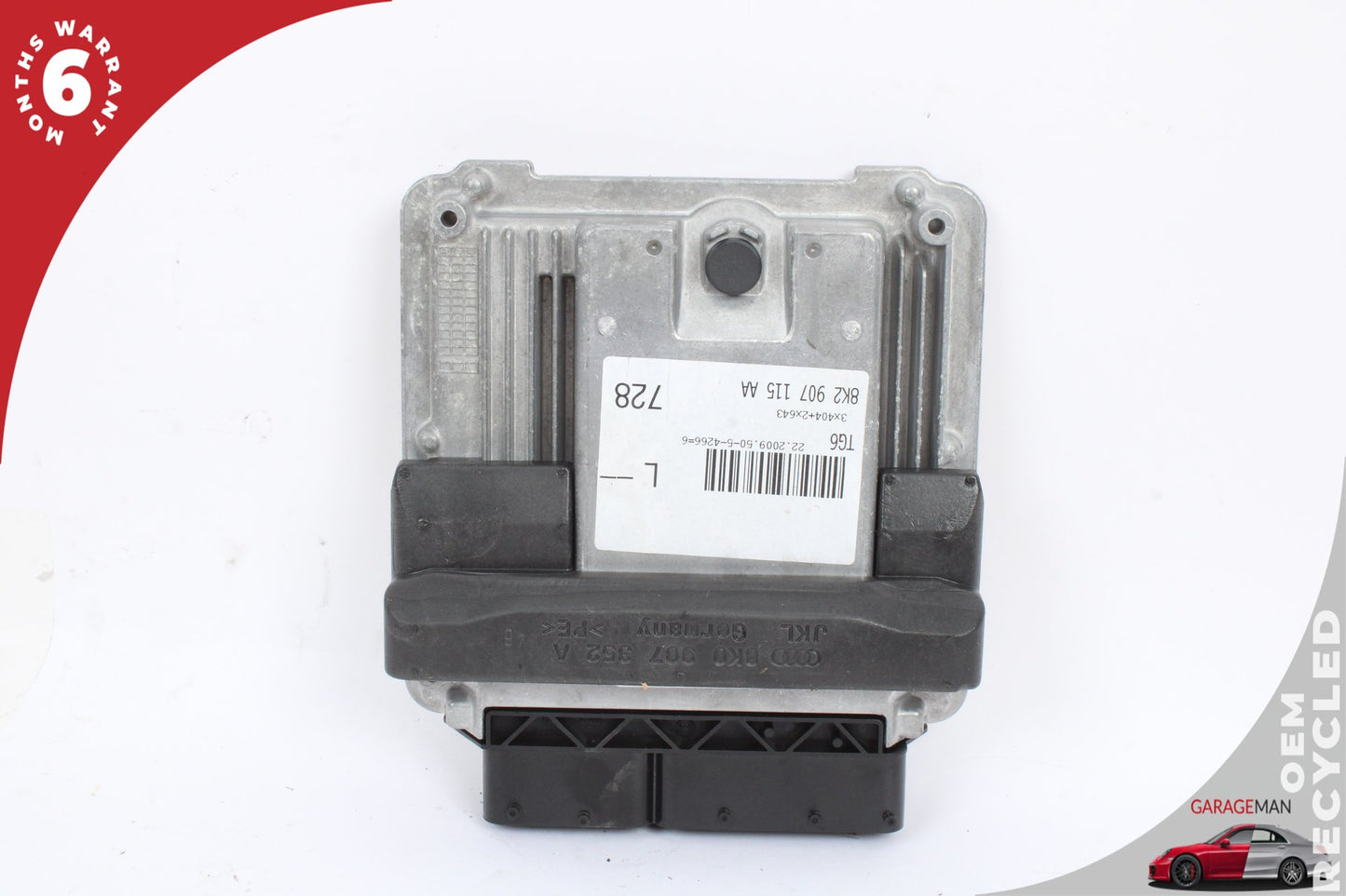 2009-2012 Audi A4 2.0L ECU ECM Engine Computer Control Module Unit 8K2907115AA