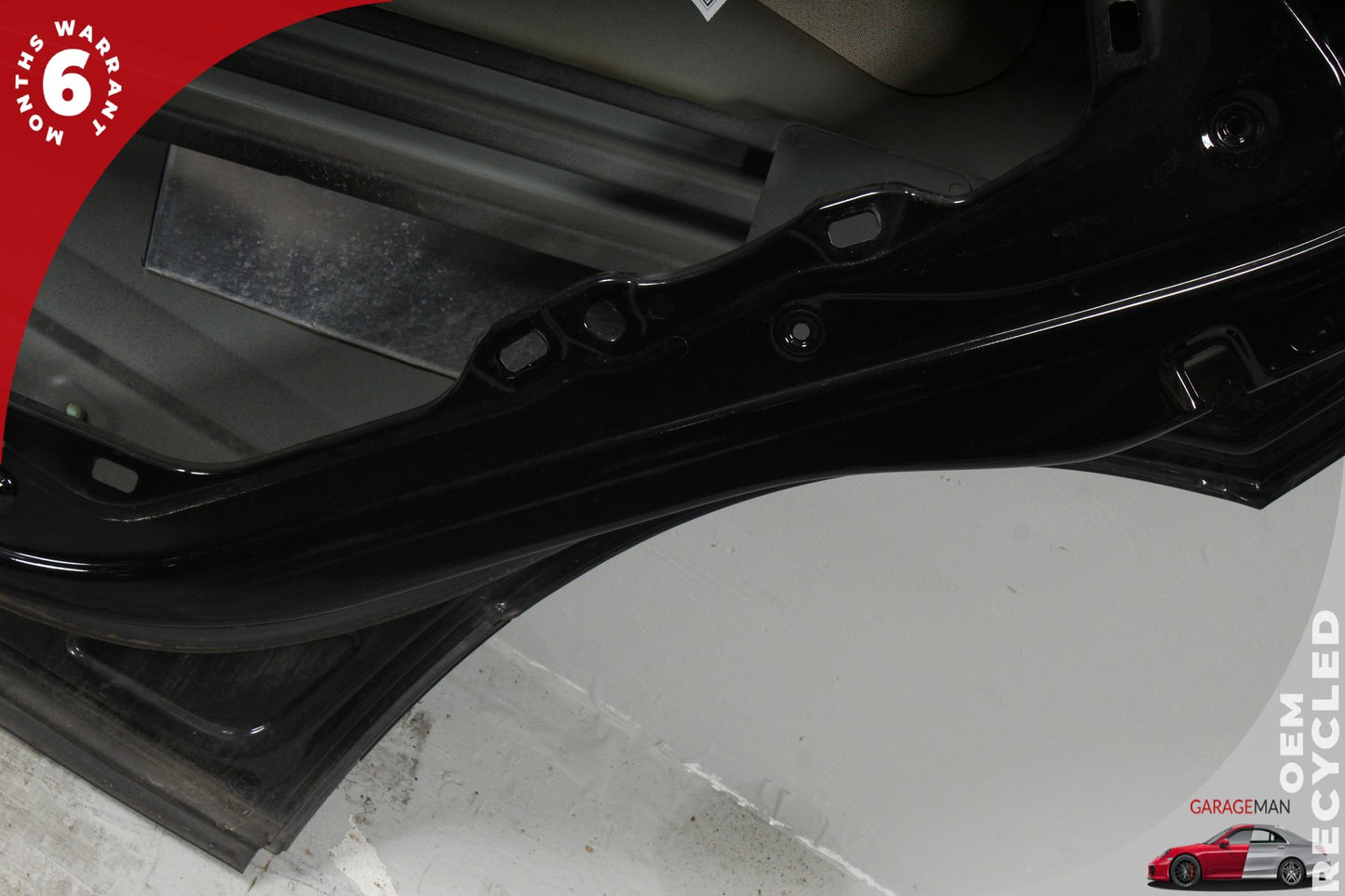 2011-2018 Porsche Cayenne 958 Rear Right Side Door Shell Black 95853301200 OEM