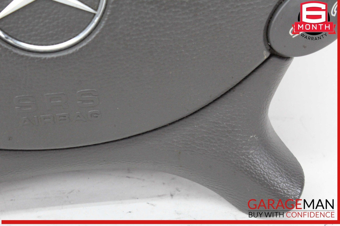 03-12 Mercedes W211 E320 CDI Front Left Steering Wheel Airbag Air Bag Gray OEM