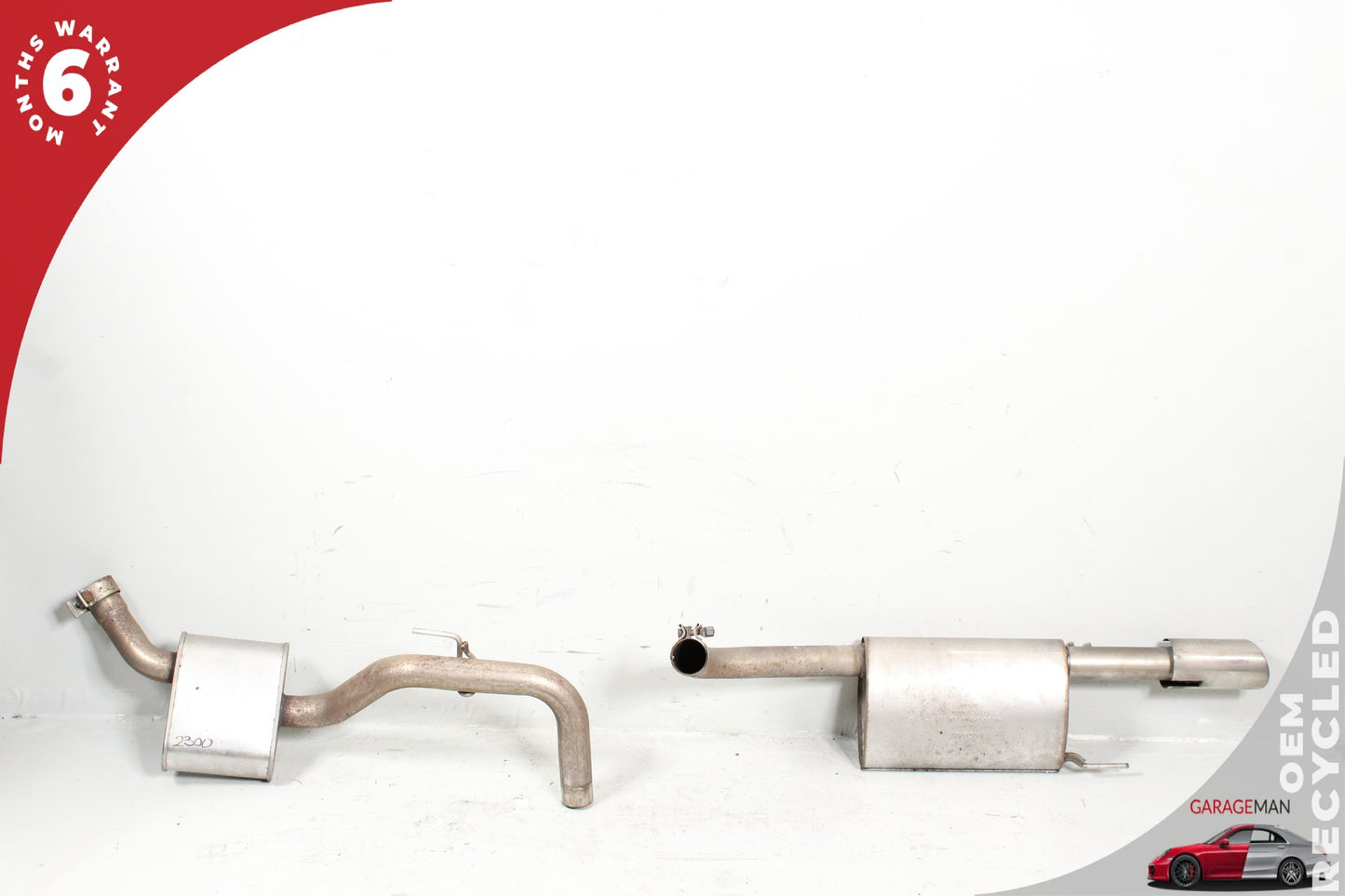 2004-2006 Jaguar XK8 X100 RWD Front Exhaust Silencer Muffler Pipe 4W835K244BD OEM