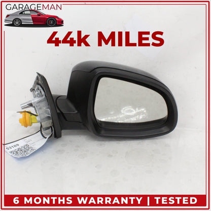2014-2017 BMW X3 F25 Front Right Side Door Rear View Mirror Black 7395218 OEM