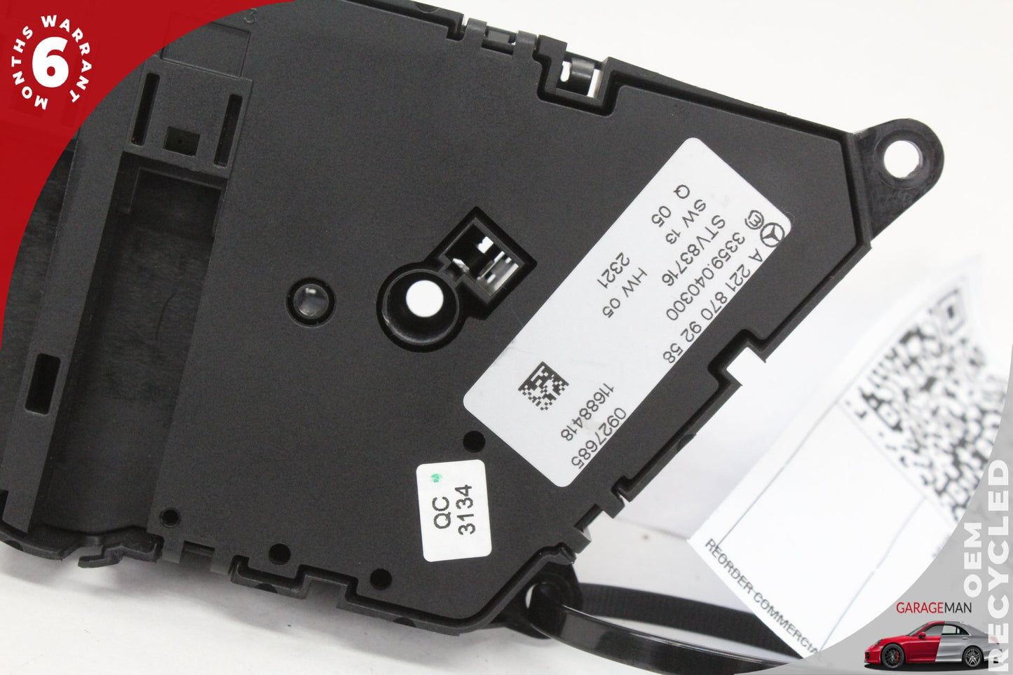 07-14 Mercedes W221 S550 CL550 Driver Seat Control Memory Switch 2218709258