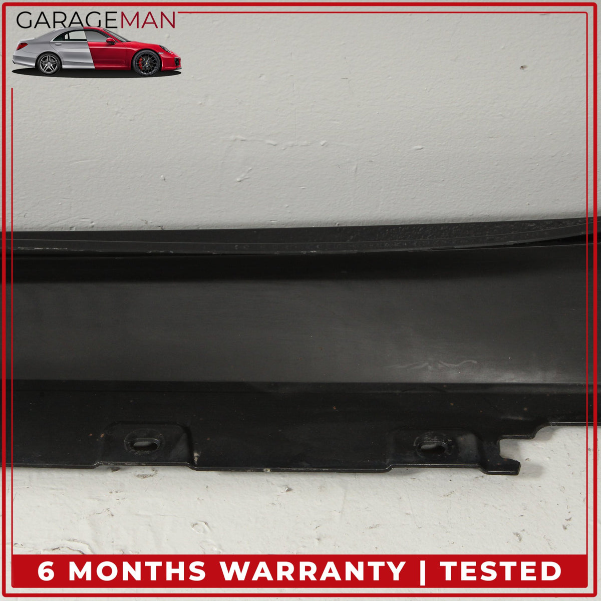 2013-2019 BMW 650i 640i F06 Right Side Skirt Rocker Panel Black 8052654 OEM