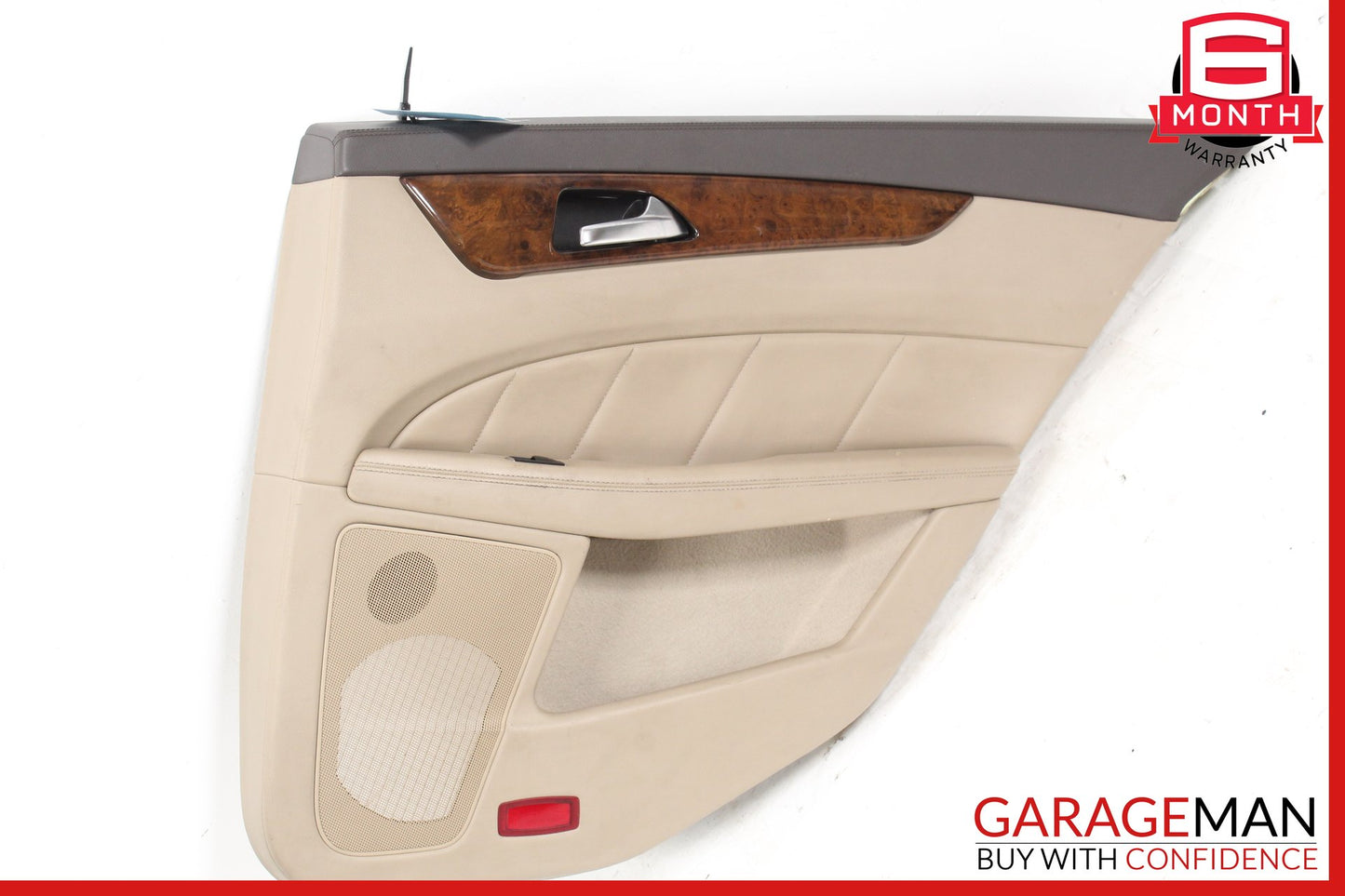 2012-2014 Mercedes W218 CLS550 Rear Right Side Interior Door Panel Beige OEM