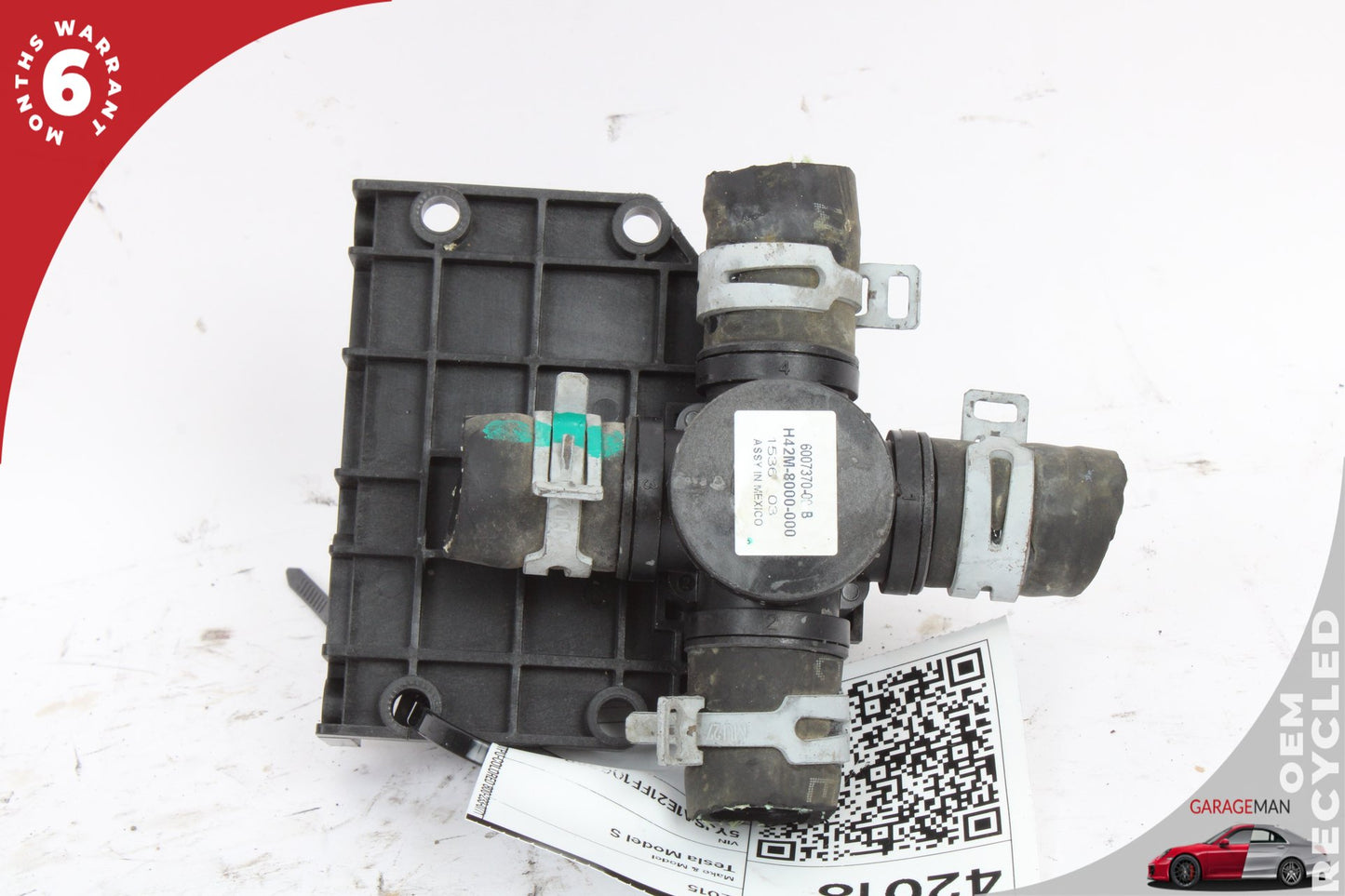 2012-2020 Tesla Model S 85D Coolant Pump Valve Actuator 600737000B OEM