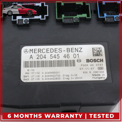 2008-2011 Mercedes W204 C300 C350 Front SAM Module Relay Fuse Box 2049000700 OEM