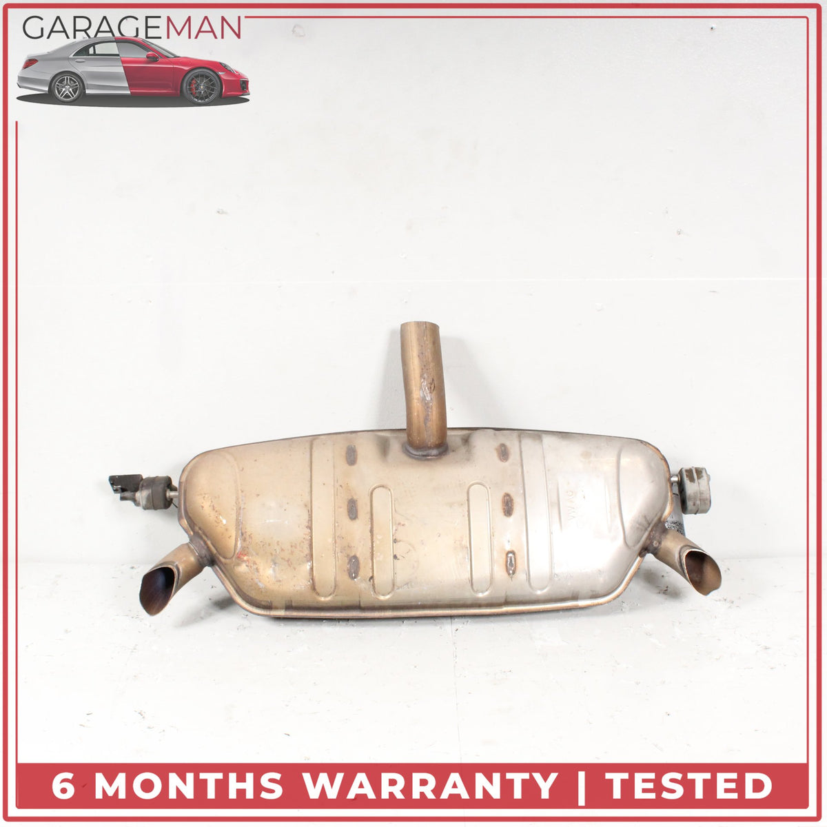2019-2025 Audi Q3 Quattro F3 Rear Exhaust Muffler 5QF253611F OEM