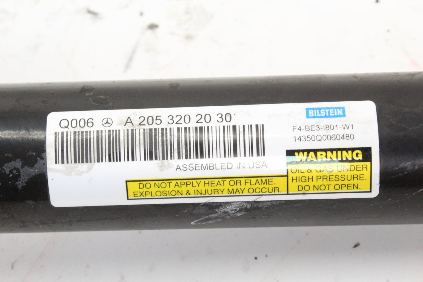 2015-2020 Mercedes-Benz C300 W205 Rear Left & Right Shock Strut Absorber