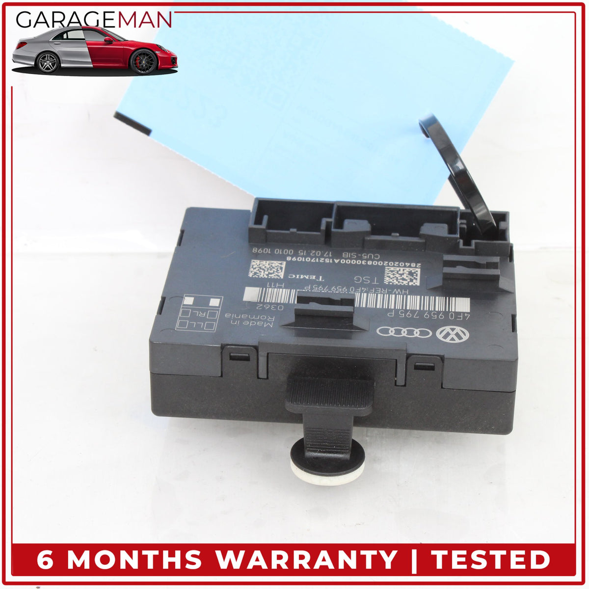 2010-2015 Audi Q7 Rear Left or Right Door Control Module Unit 4F0959795P OEM
