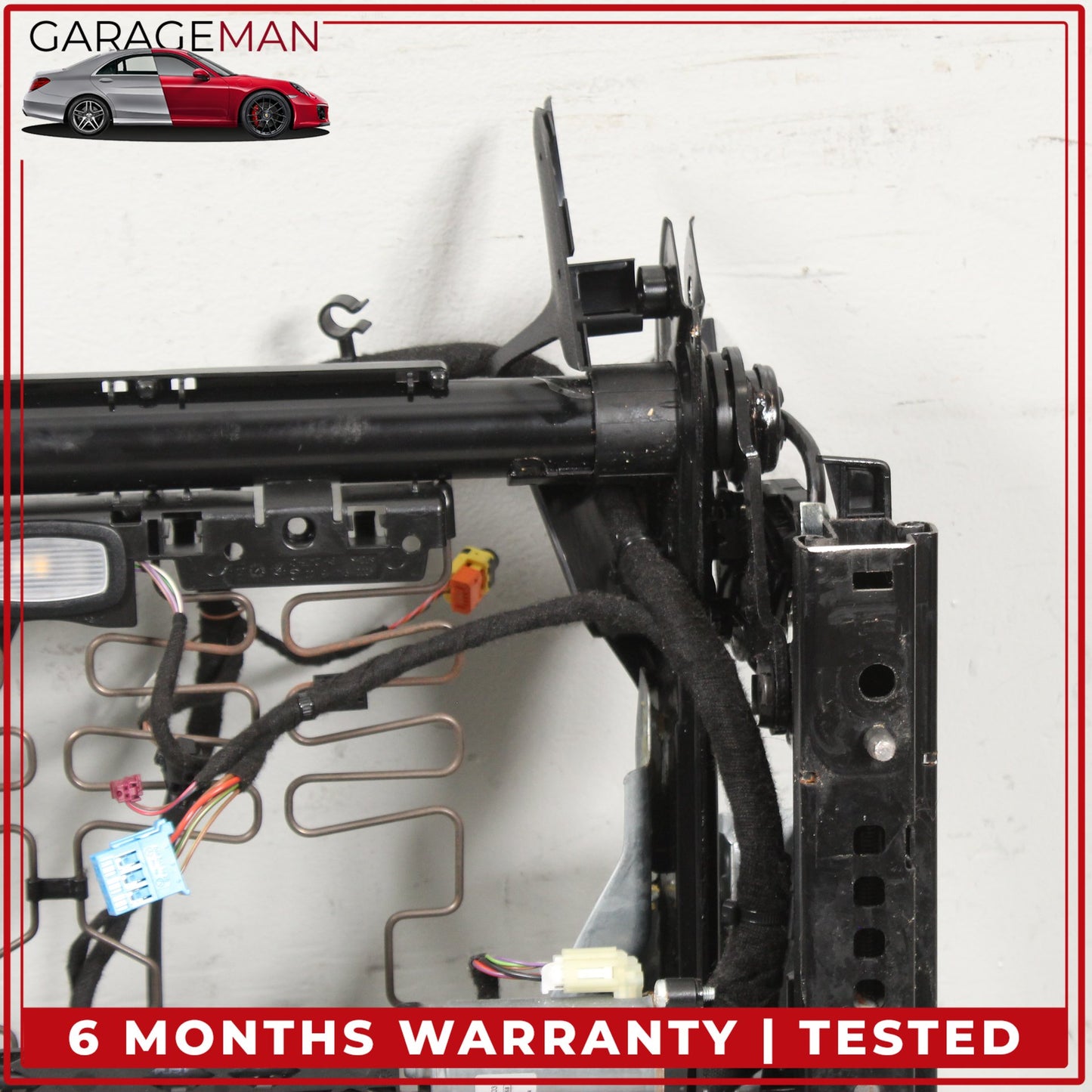 2014-2020 Mercedes W222 S550e Front Left Driver Side Seat Track Rail Frame OEM