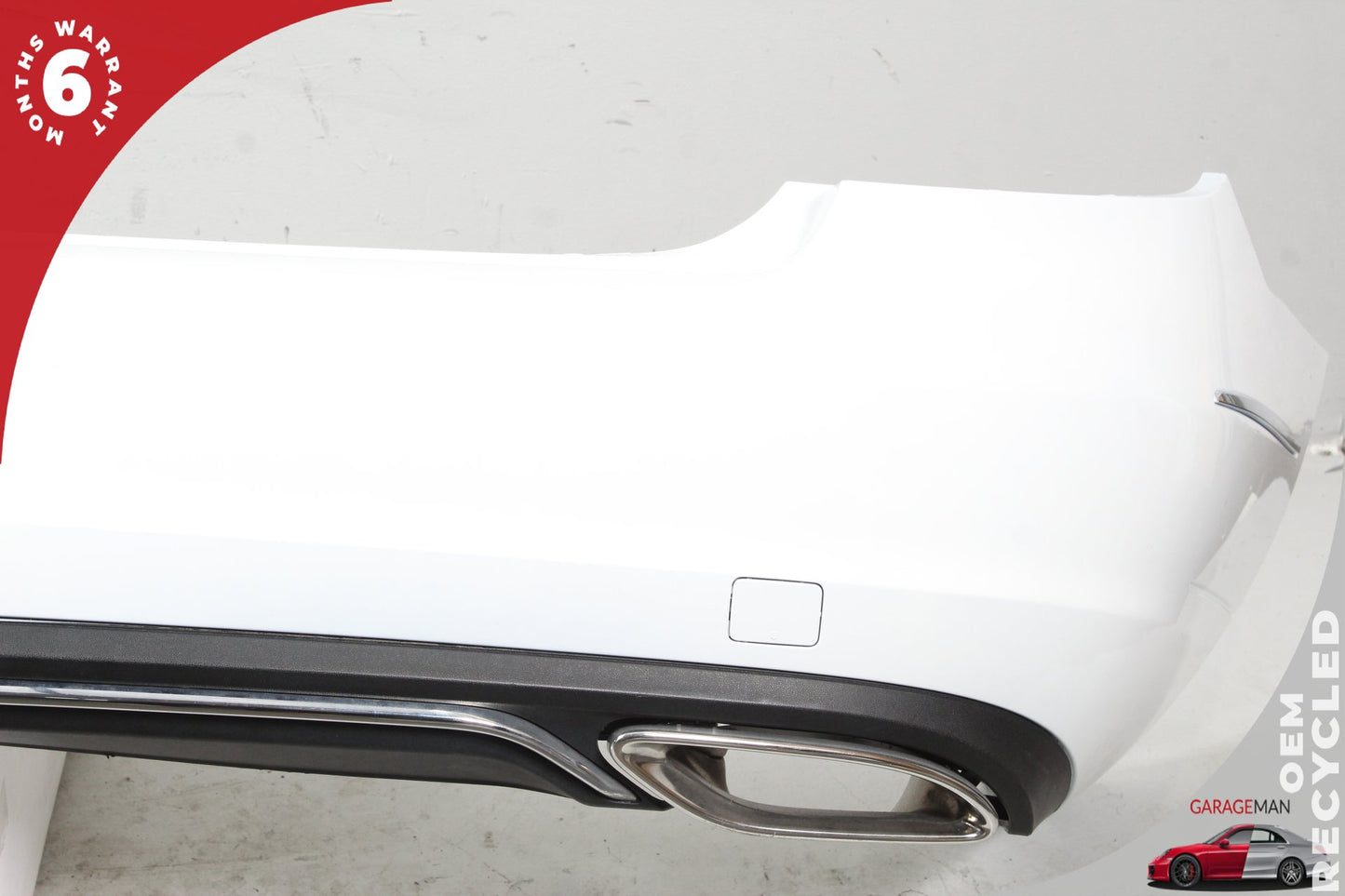 2014-2017 Mercedes W207 E400 E350 Base Rear Bumper Cover Assembly White OEM