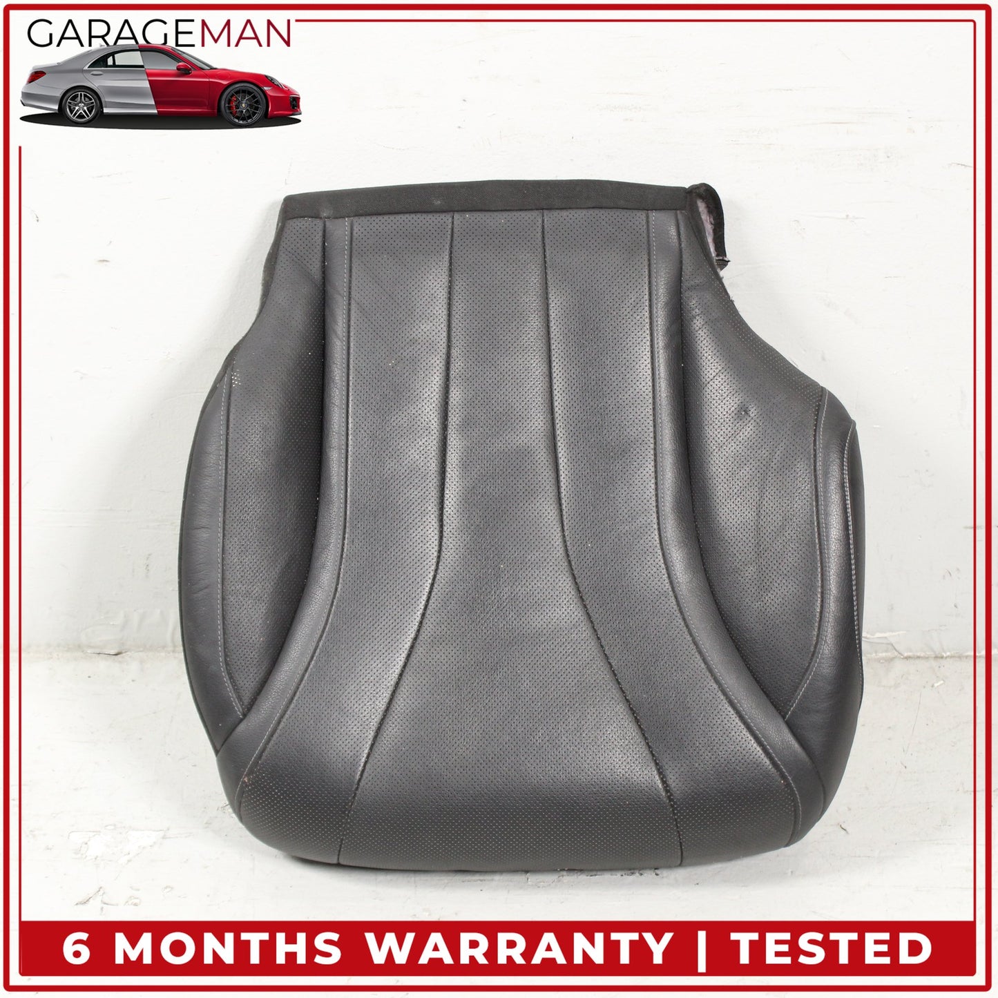 2014-2017 Mercedes W222 S550e Front Left Lower Bottom Seat Cushion Black OEM