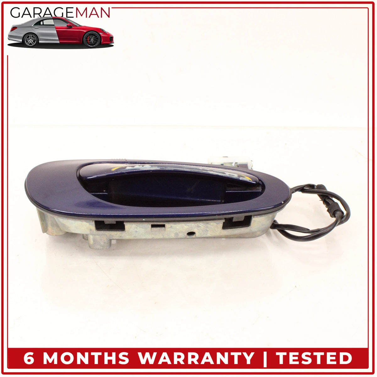 1997-2005 Porsche 911 Carrera Front Right Exterior Door Handle Blue Metallic OEM