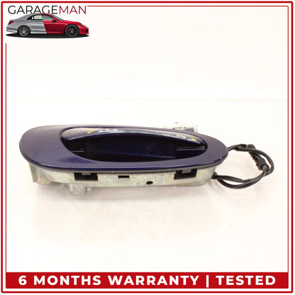 1997-2005 Porsche 911 Carrera Front Right Exterior Door Handle Blue Metallic OEM