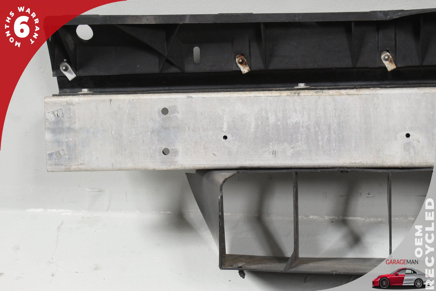 06-09 Pontiac Solstice Convertible Front Bumper Bar Reinforcement w Upper Grille Support 15947393