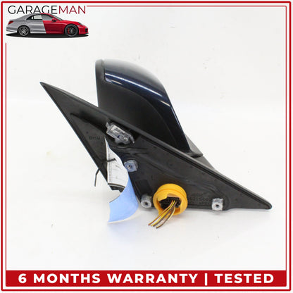 2014-2020 BMW 430i 428i Front Left Driver Side Door Rear View Mirror Blue OEM