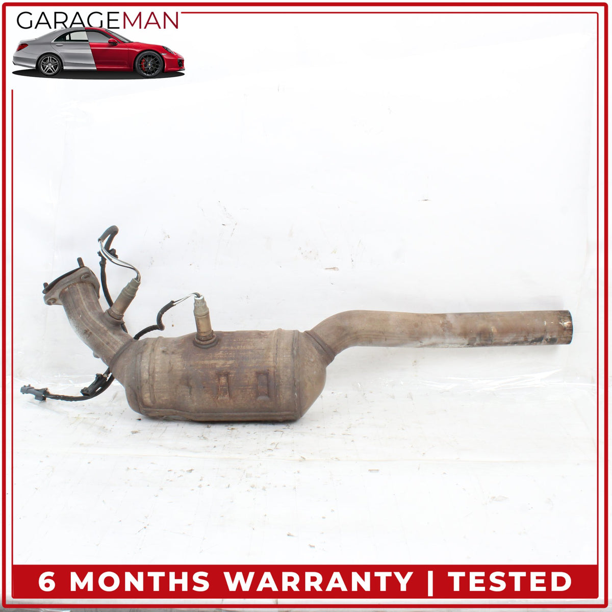 1999-2001 Porsche 911 Carrera 996 Left and Right Side Exhaust Downpipe Set OEM
