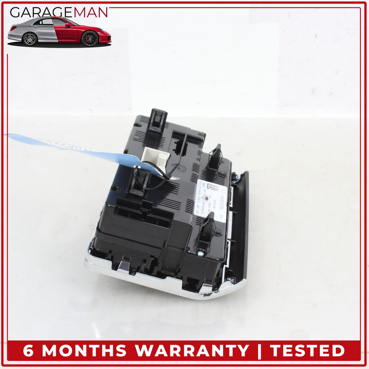 2011-2018 Audi A8 S8 Rear AC A/C Climate Control Switch Panel 4H0919158J OEM