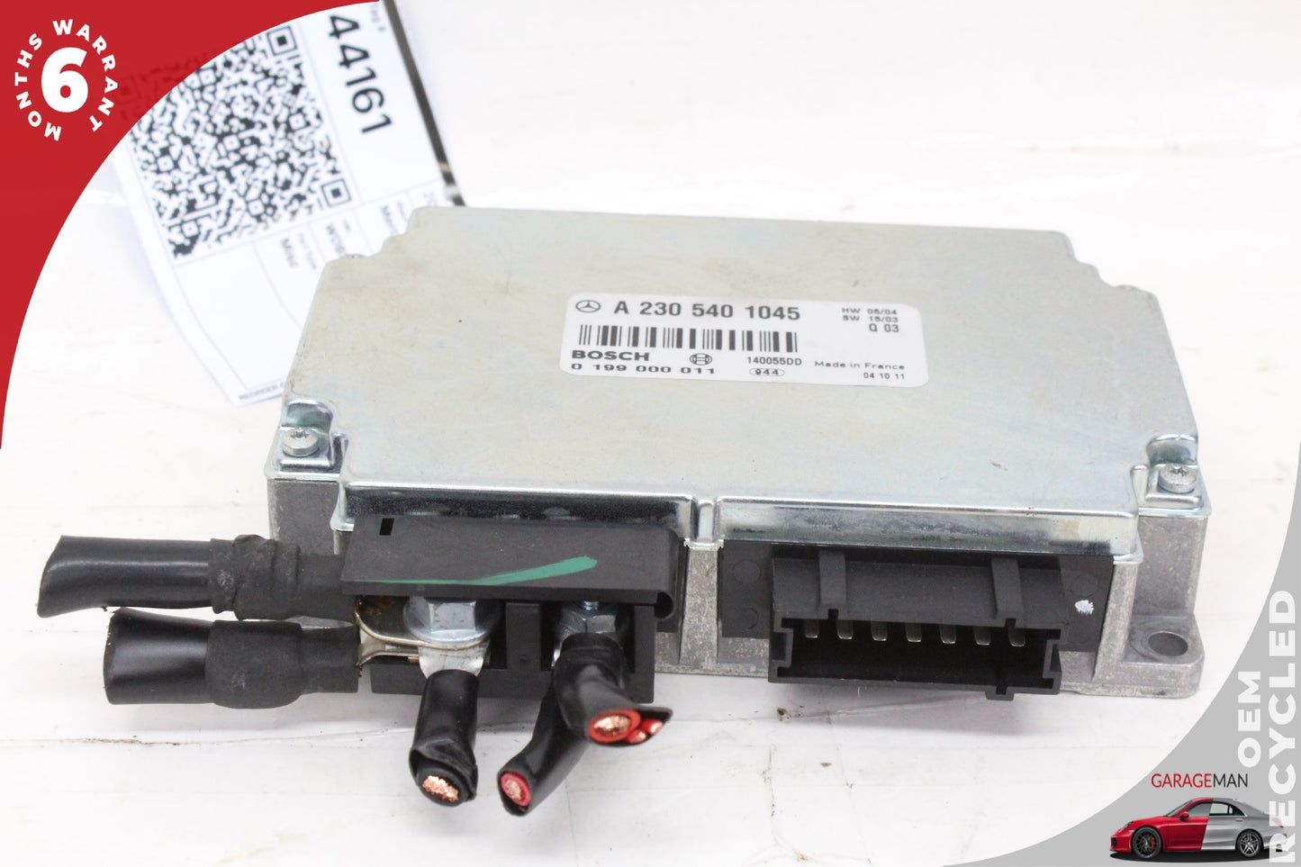 2003-2012 Mercedes R230 SL500 Battery Stabilization Control Load Module OEM