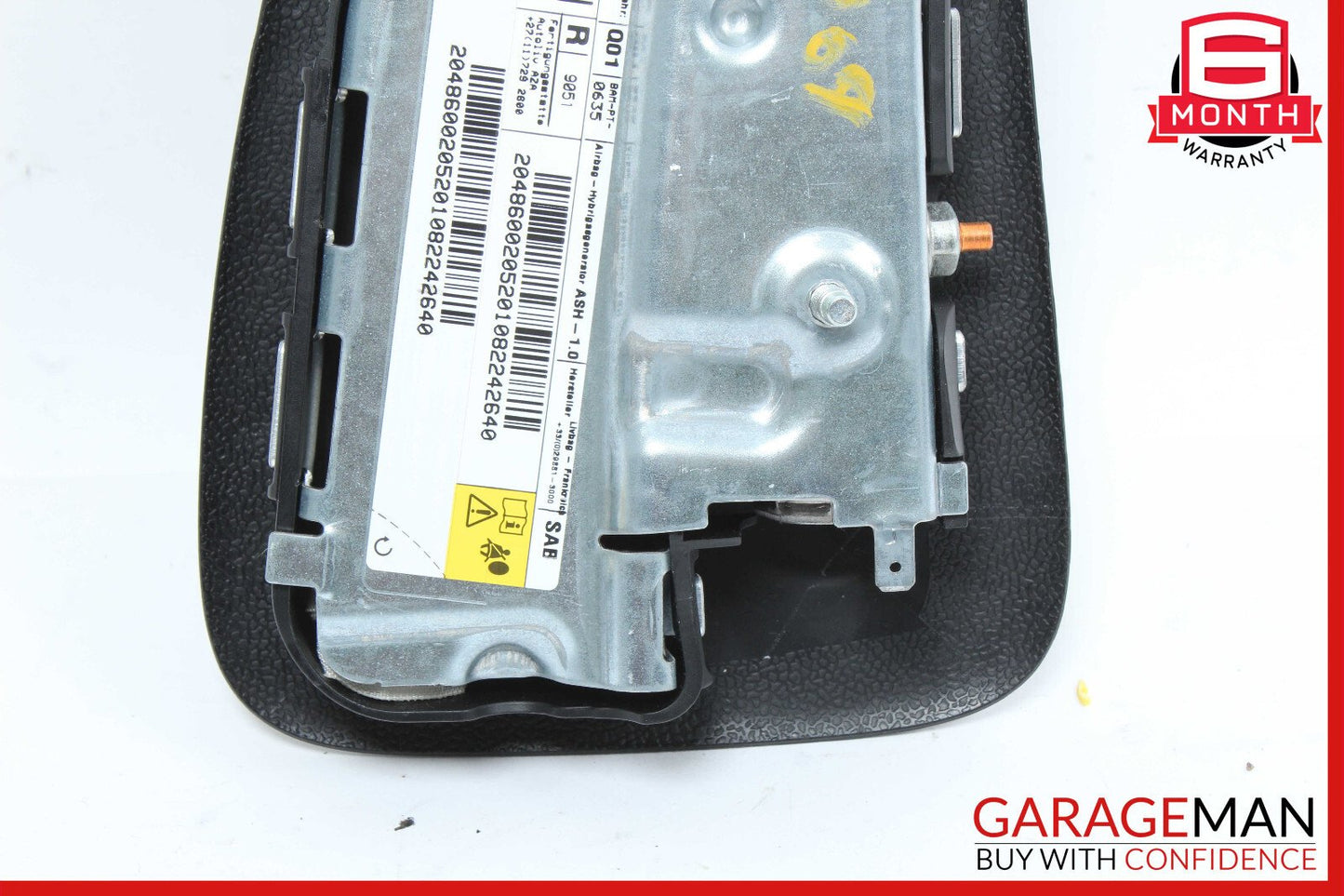 08-15 Mercedes W204 C300 GLK350 Seat Airbag Air Bag SRS Front Right Black OEM