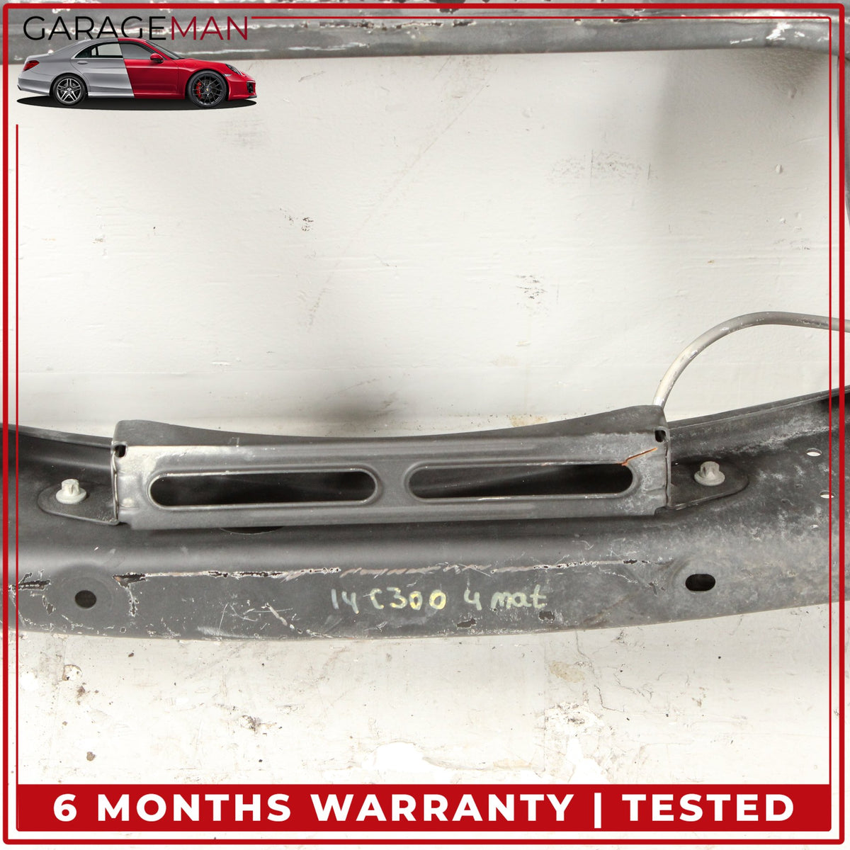 2008-2015 Mercedes W204 C300 Rear Sub Frame Subframe Crossmember 2043509522 OEM