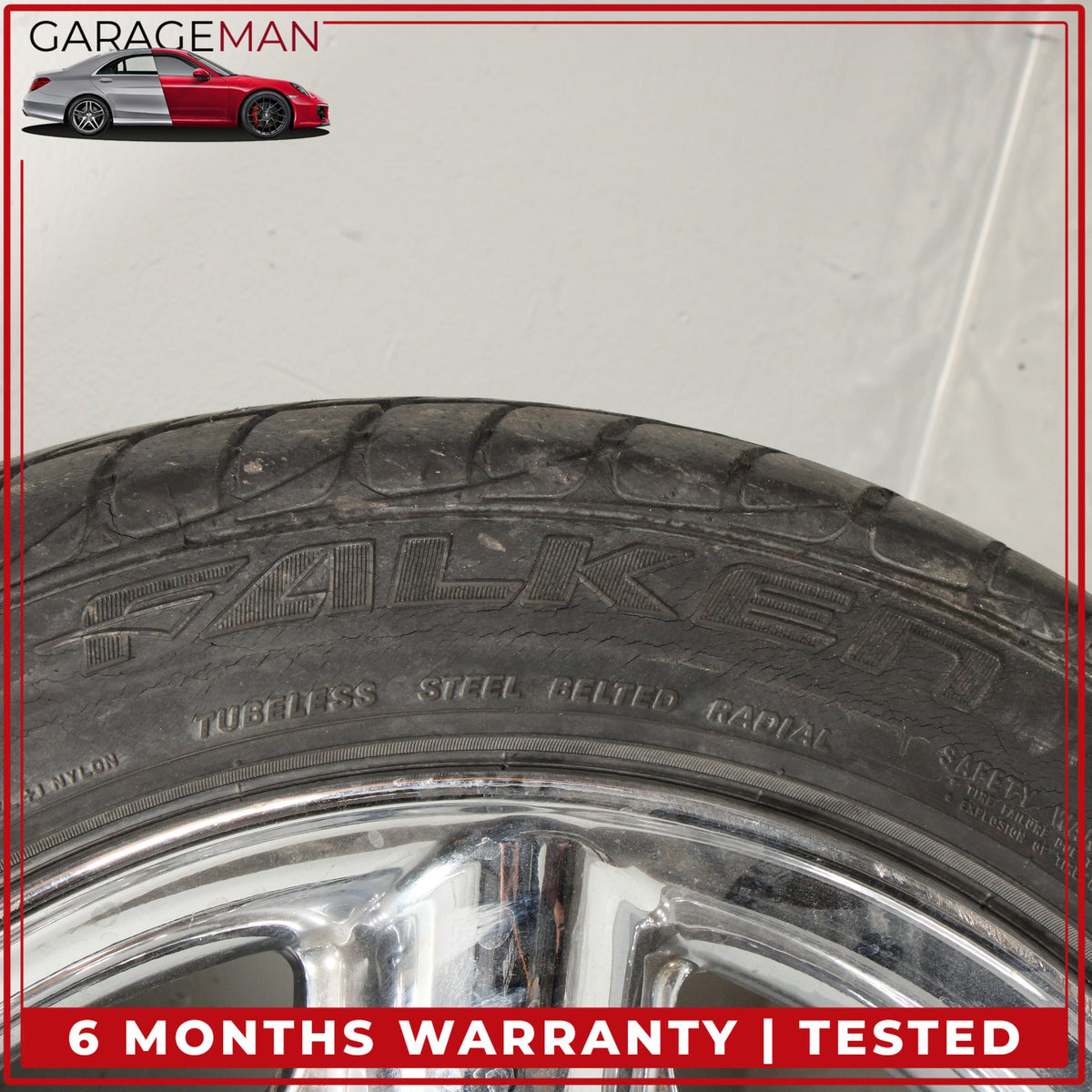 1997-1999 Jaguar XK8 Front or Rear Wheel Rim w/ Tire 8Jx17CHx33 MJA6116AB OEM
