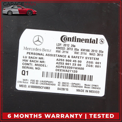 2014-2017 Mercedes C207 E400 Coupe Tele Aid Control Module Unit 2539004500 OEM