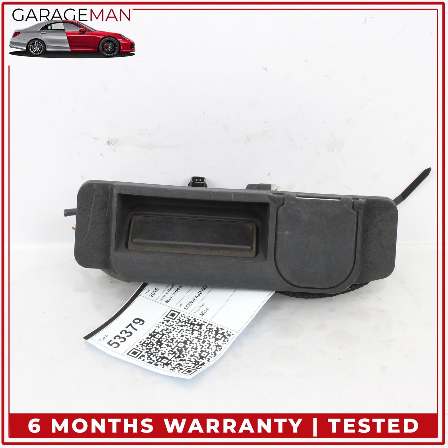 2014-2020 Mercedes W205 C300 Rear Trunk Release Handle w/ Camera 2227500893 OEM