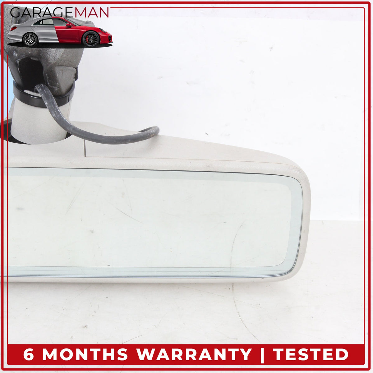 2017-2023 Mercedes W213 E300 Front Upper Windshield Rear View Mirror Gray OEM