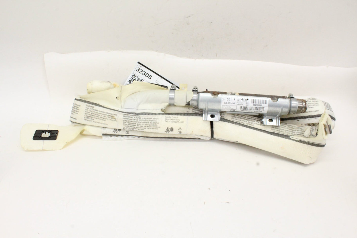 2008-2014 Mercedes C250 W204 Right Roof Curtain Air Bag 2048600605