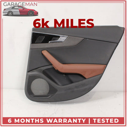 2017-2024 Audi A4 Rear Right Passenger Side Interior Door Trim Cover Panel OEM