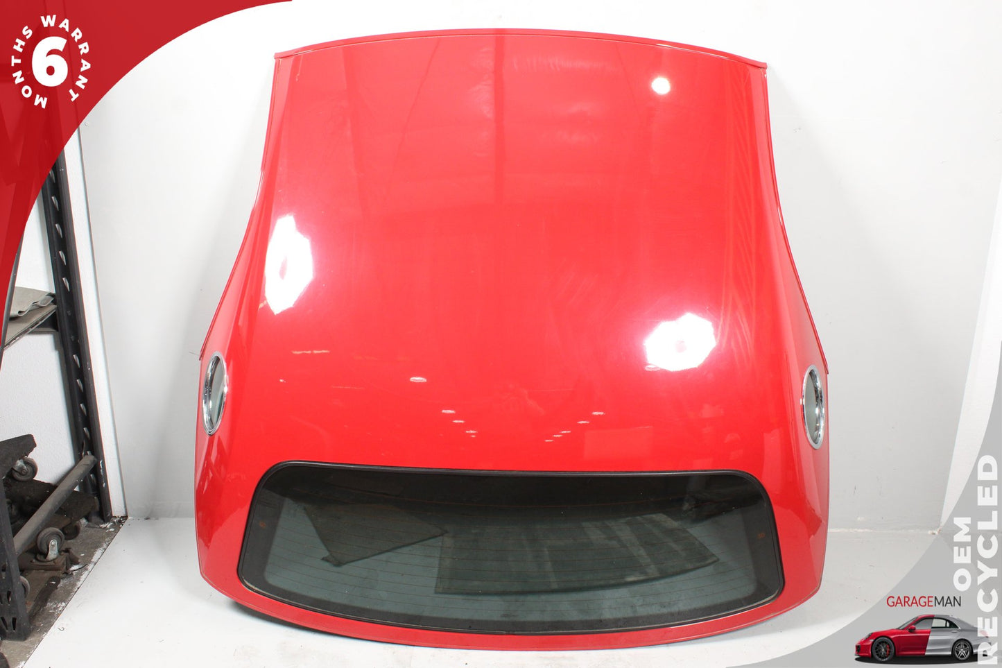 2002-2005 Ford Thunderbird Hard Top Roof w/ Portholes Red 4W6Z7650026AAD OEM
