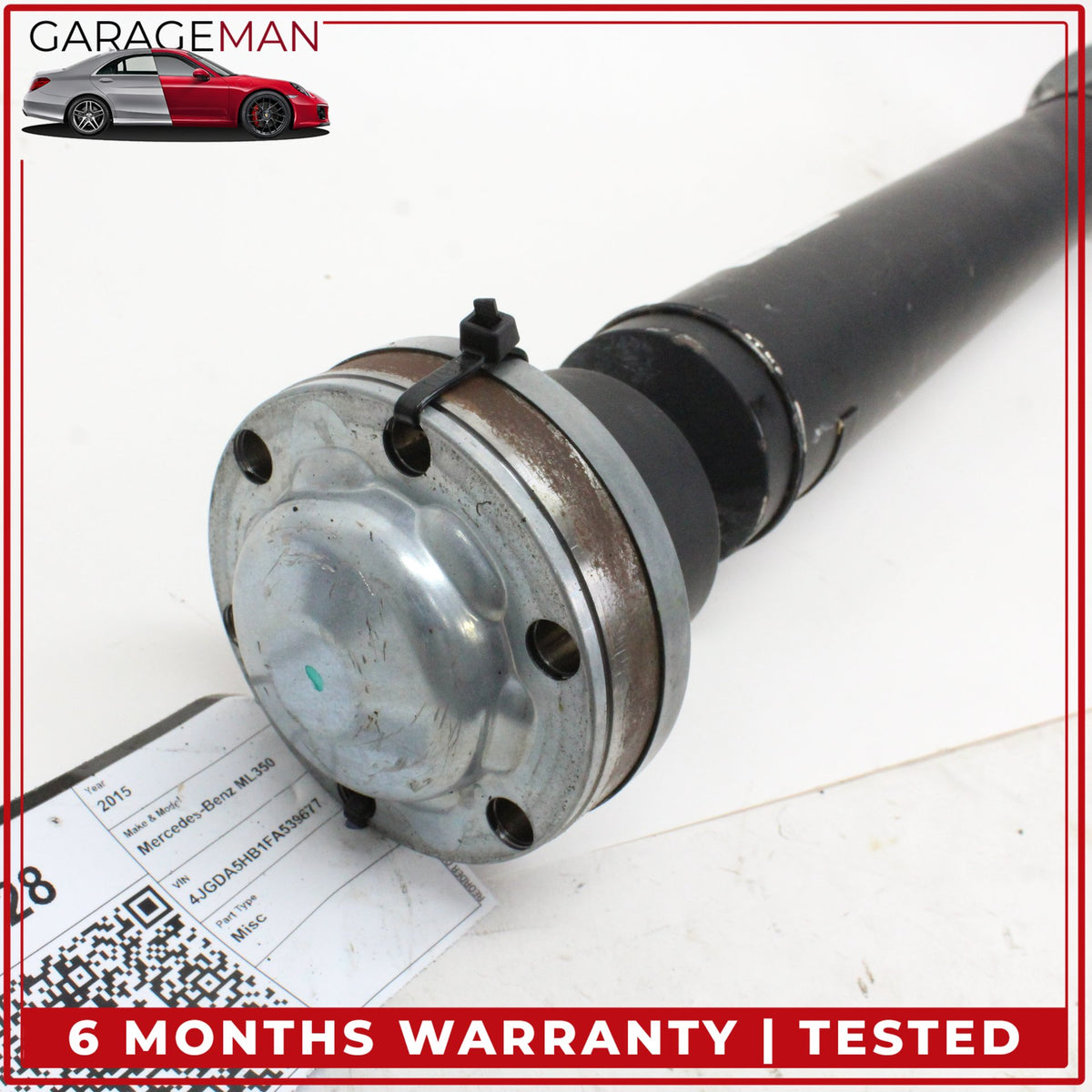 2012-2018 Mercedes W166 ML350 Front Drive Shaft Driveshaft Axle 1664100001 OEM
