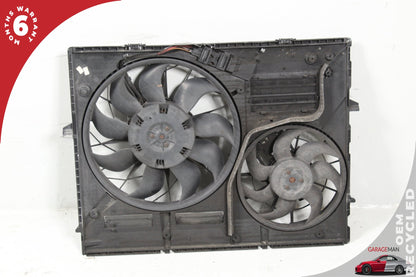 2003-2010 Porsche Cayenne 957 Radiator Dual Cooling Fan Motor Assembly OEM