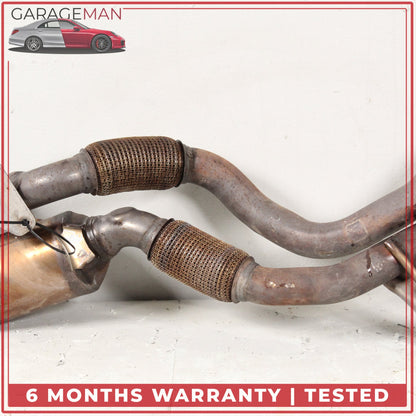 2011-2018 Porsche Cayenne 958 3.6L VR6 Left & Right Side Exhaust Downpipe OEM