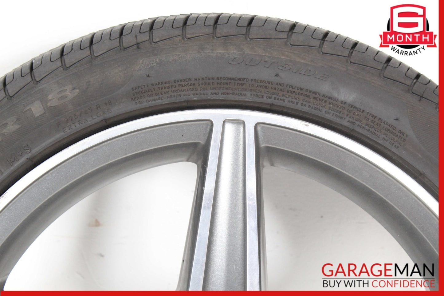 2015-2018 Mercedes W205 C300 C400 Wheel Tire Rim 7.5Jx18H2 ET44 2054011100 OEM