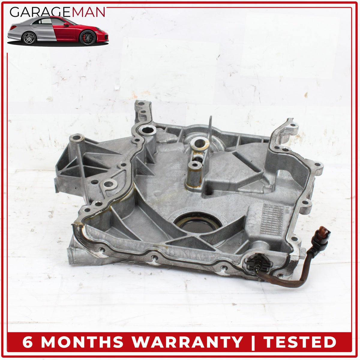 2015-2023 Mercedes W205 C300 GLC300 Metris Engine Timing Chain Cover Plate OEM
