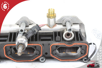 2011-2018 Audi Q7 Porsche Cayenne 958 Right Lower Intake Manifold w/ Bracket OEM