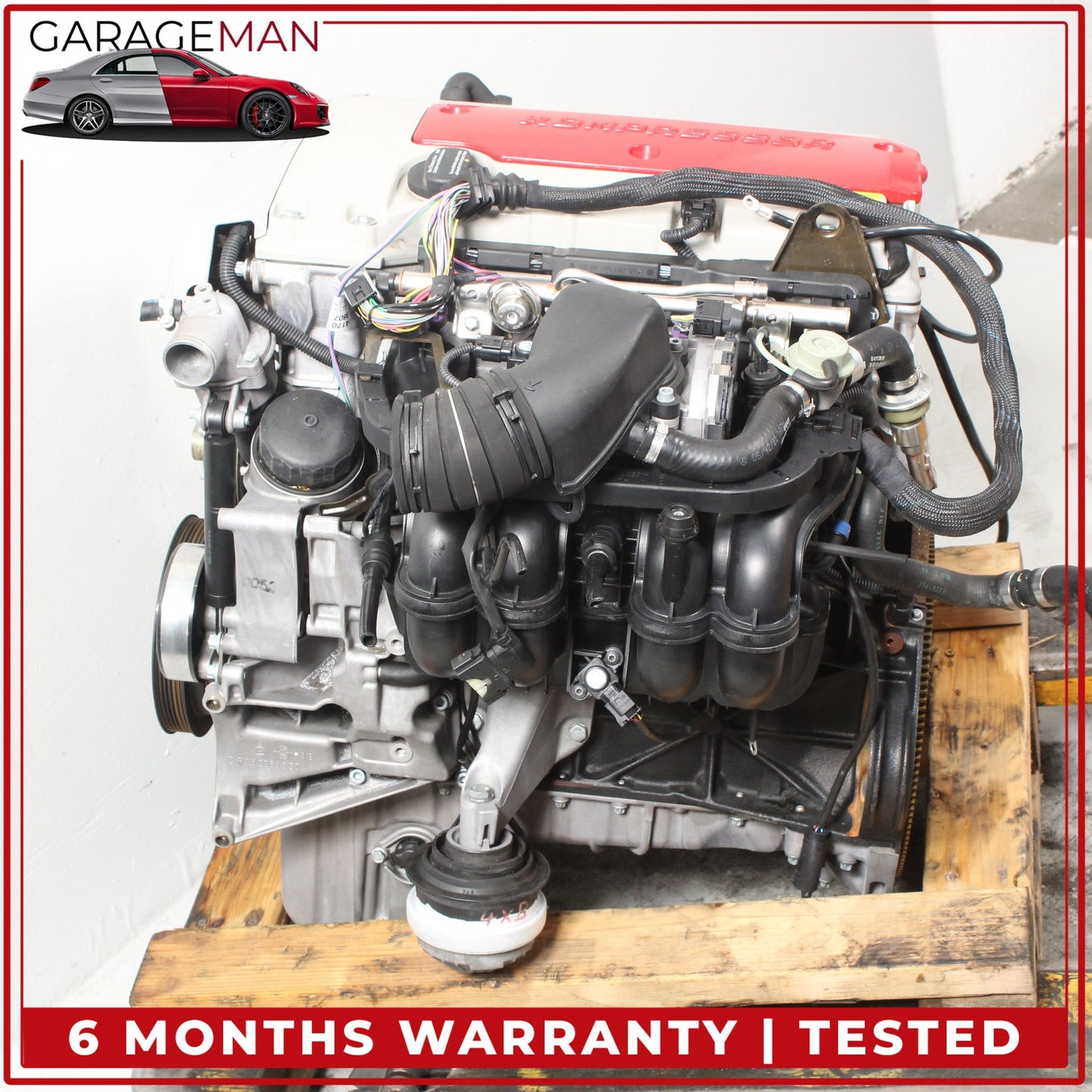 2001-2004 Mercedes R170 SLK230 2.3L M111 Engine Motor Assembly 111.983 OEM 52k