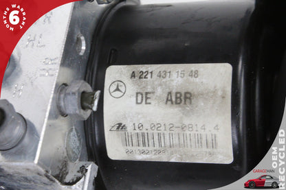 2010-2014 Mercedes W221 S550 ABS Anti Lock Brake Pump Module 2214311548 OEM