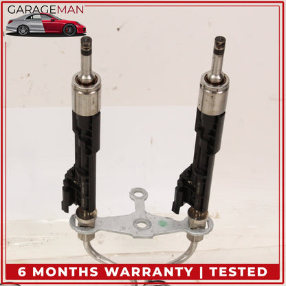2012-2019 BMW 640i 740i 3.0L N55 Engine Motor Fuel Rail w/ Injectors 7649710 OEM